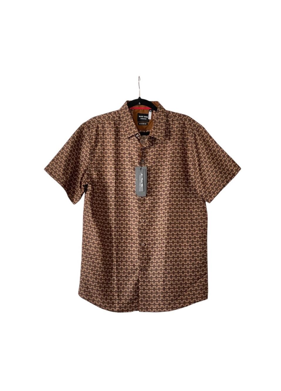 Men's "Silver Stone" Collection Shirt Mens Modern Fit Size X Large